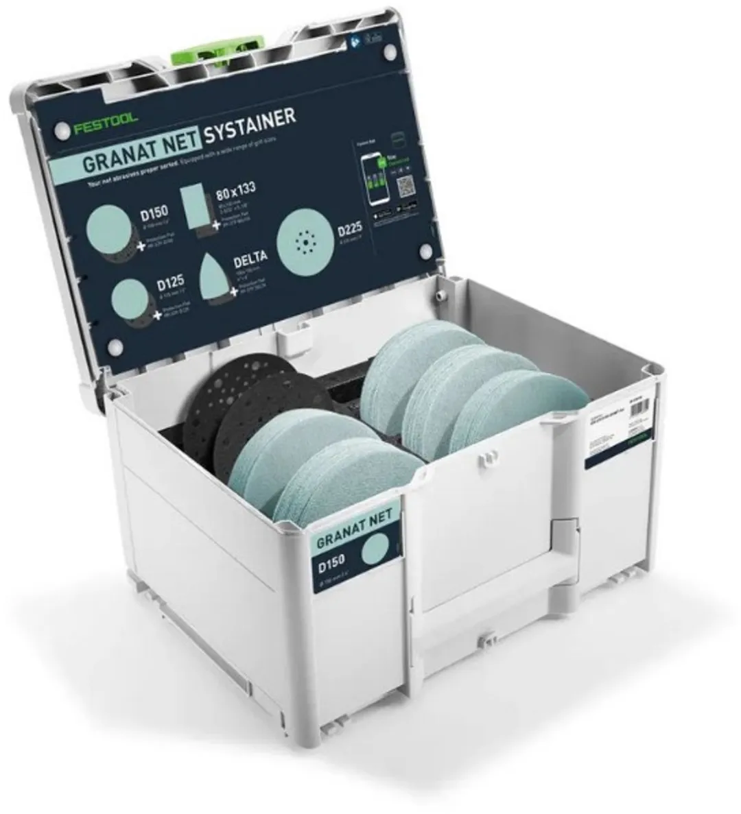 Festool D150 GR NET SYS Schuurmateriaal Systainer³
