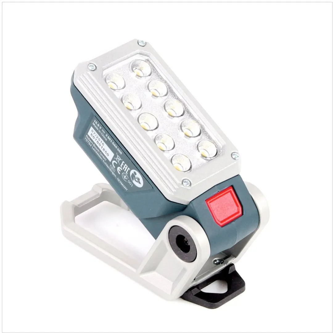 Bosch Professional GLI DeciLED 10,8V Werklamp Solo 06014A0000 - Zilver/Blauw - afbeelding 2 van 5