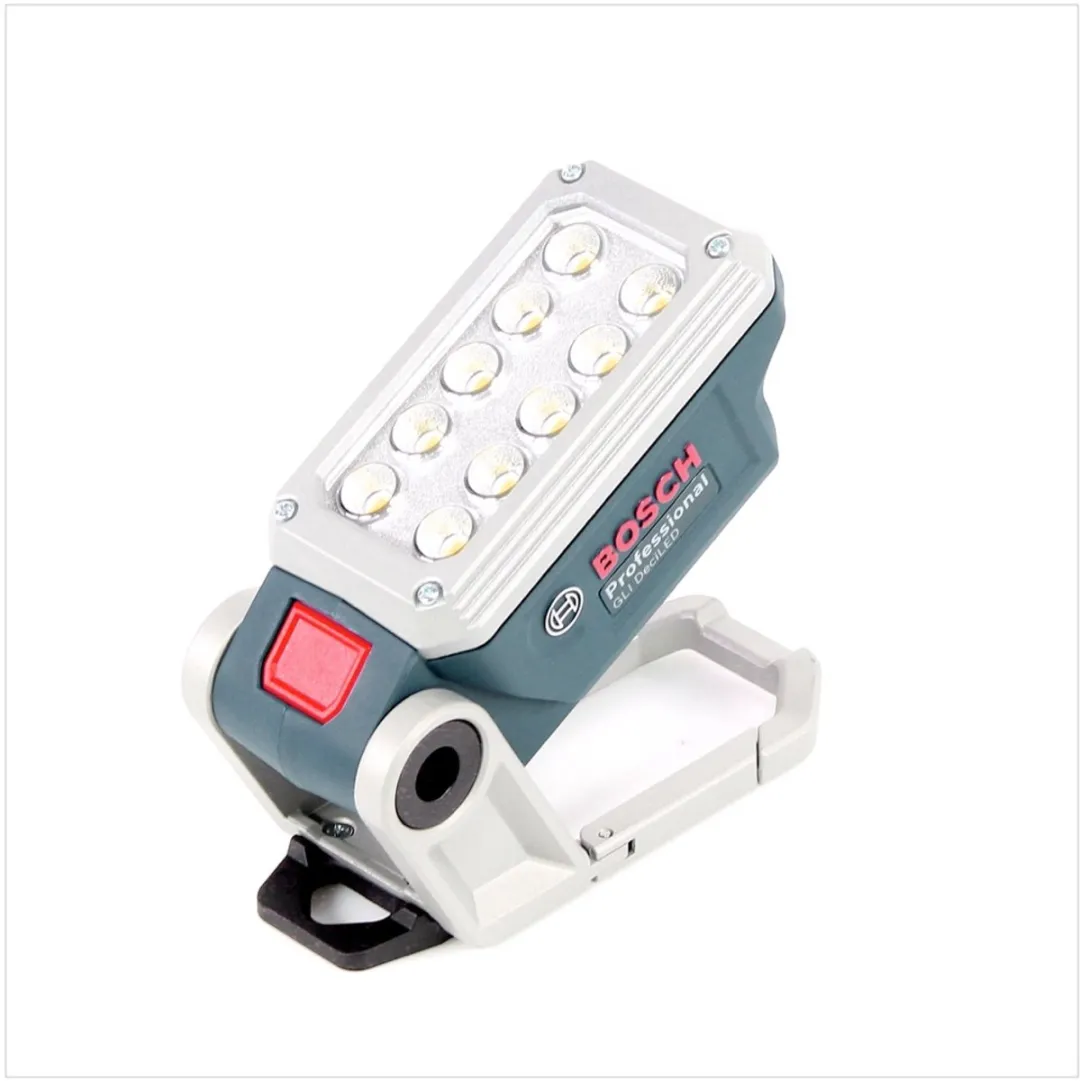 Bosch Professional GLI DeciLED 10,8V Werklamp Solo 06014A0000 - Zilver/Blauw - afbeelding 5 van 5