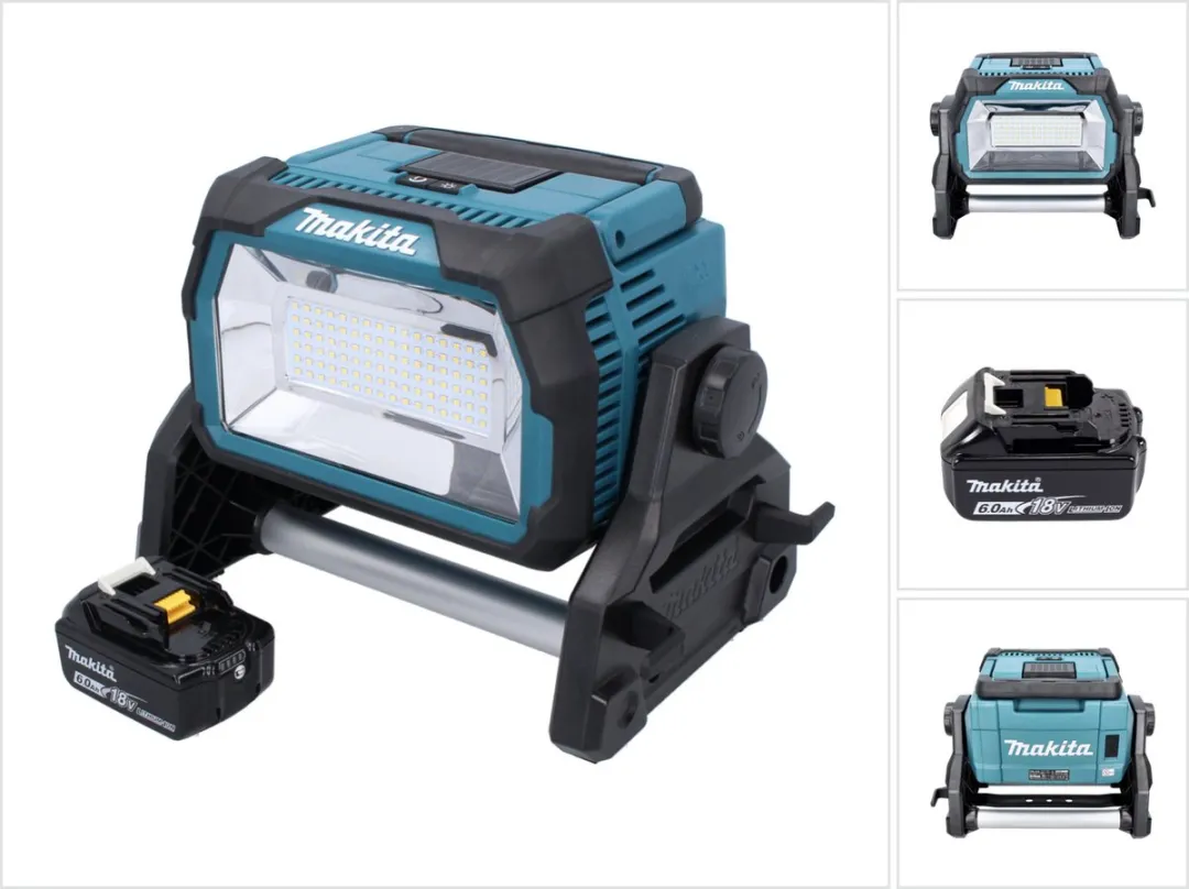 Makita DML 809 G1 LED Bouwspot 18V 10.000lm