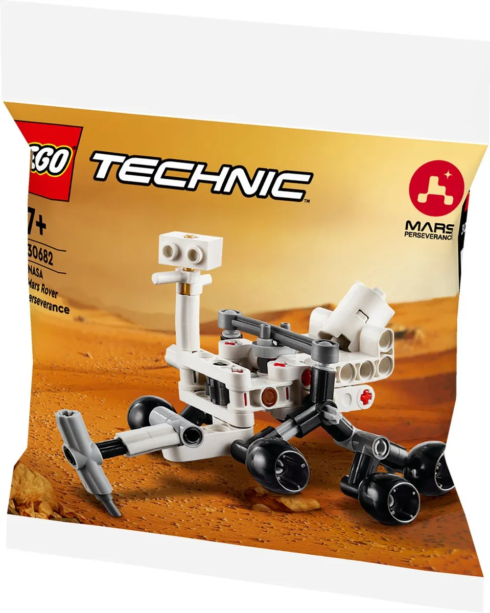 LEGO Technic NASA Mars Rover Perseverance 30682 - 83 Stukken - Multicolor