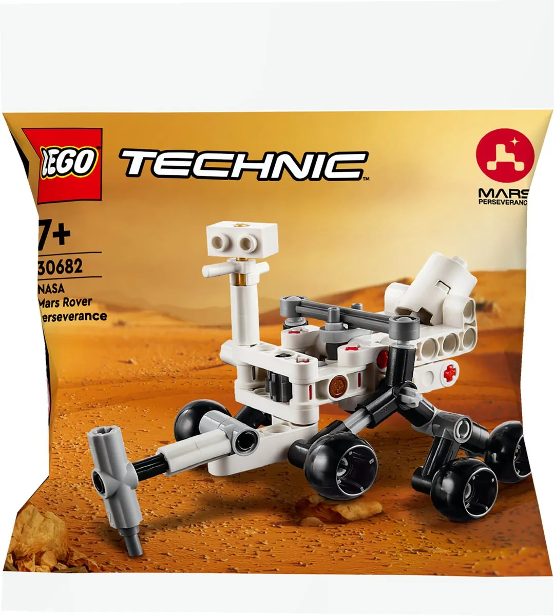 LEGO Technic NASA Mars Rover Perseverance 30682 - 83 Stukken - Multicolor - afbeelding 6 van 6