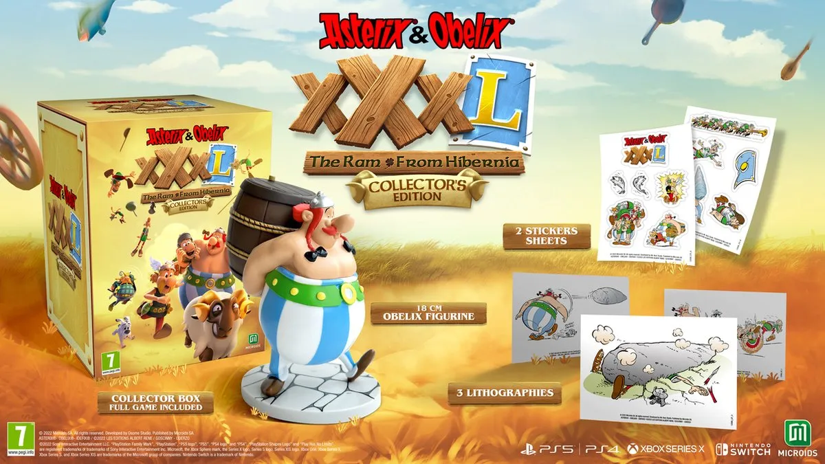 Mindscape Asterix & Obelix XXXL The Ram From Hibernia Collector's Edition - Switch