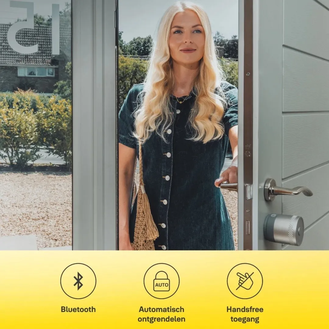 Yale Linus L2 Lite Smart Lock & Videodeurbel - Zilver - afbeelding 6 van 6