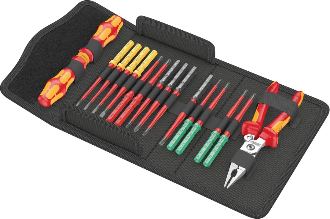 Wera Kraftform Kompakt VDE 17 Wisselklingset Elektronica