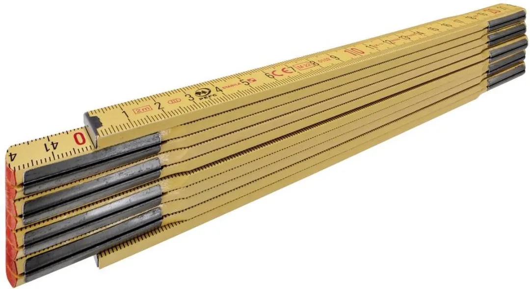Stabila Duimstok 2m 607-2m - Geel