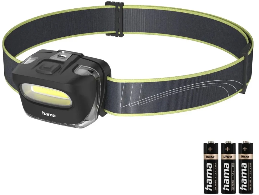 Hama HL110 LED Hoofdlamp - COB - 2 Modi - 83g