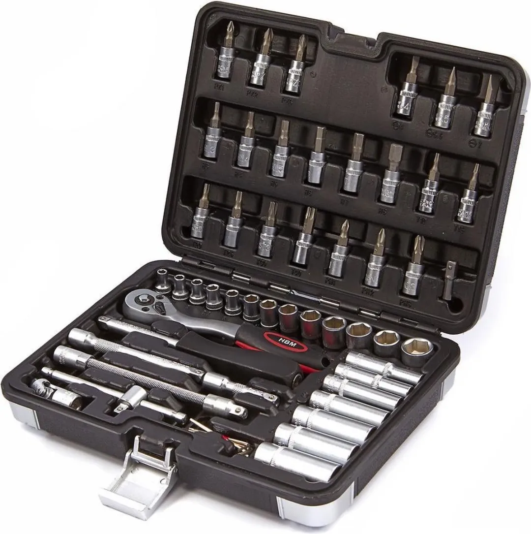 HBM 53-delige 1/4" Doppenset