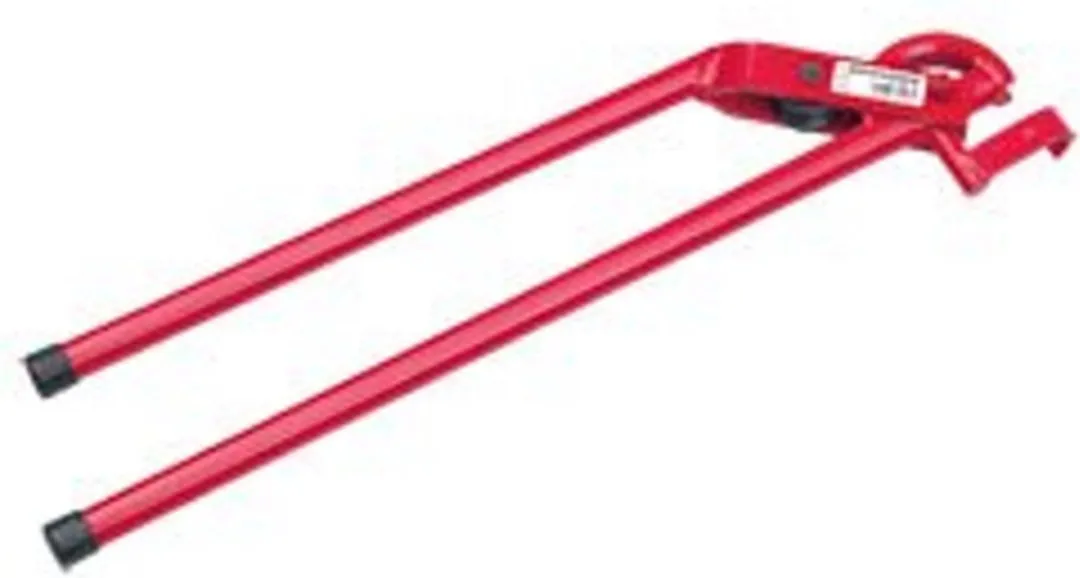 Rothenberger Buigijzer met rol Zacht staal 90mm 22mm - Rood/Zwart