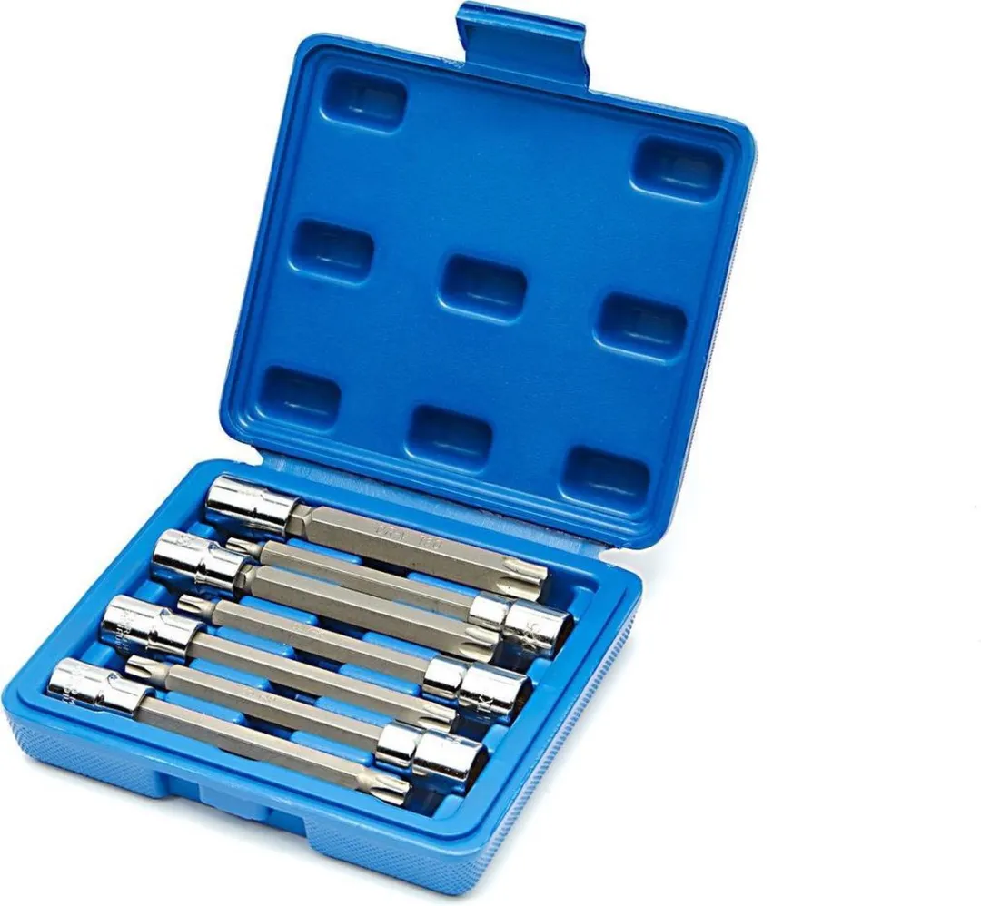 HBM 7-delige Profi Torx Doppenset T25-T60