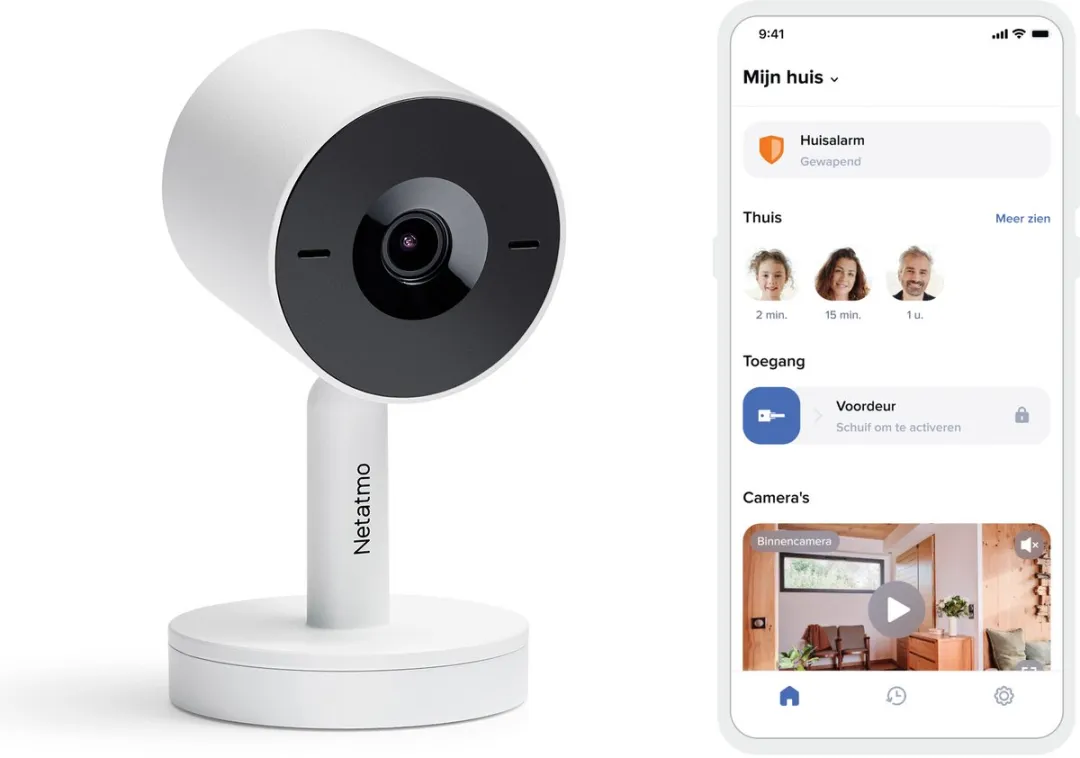Netatmo Slimme Binnencamera NPC-W-EC 2K - Wit