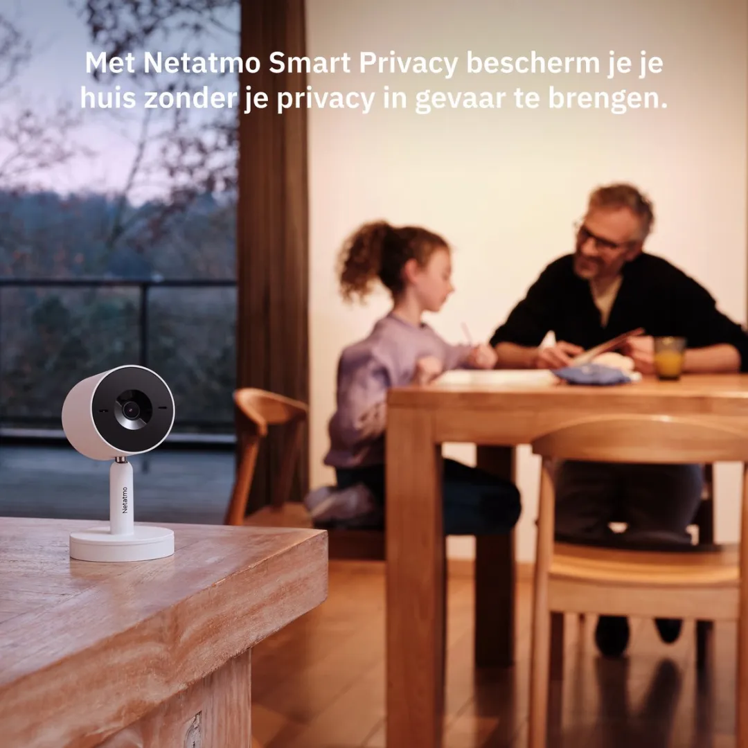 Netatmo Slimme Binnencamera NPC-W-EC 2K - Wit - afbeelding 6 van 6