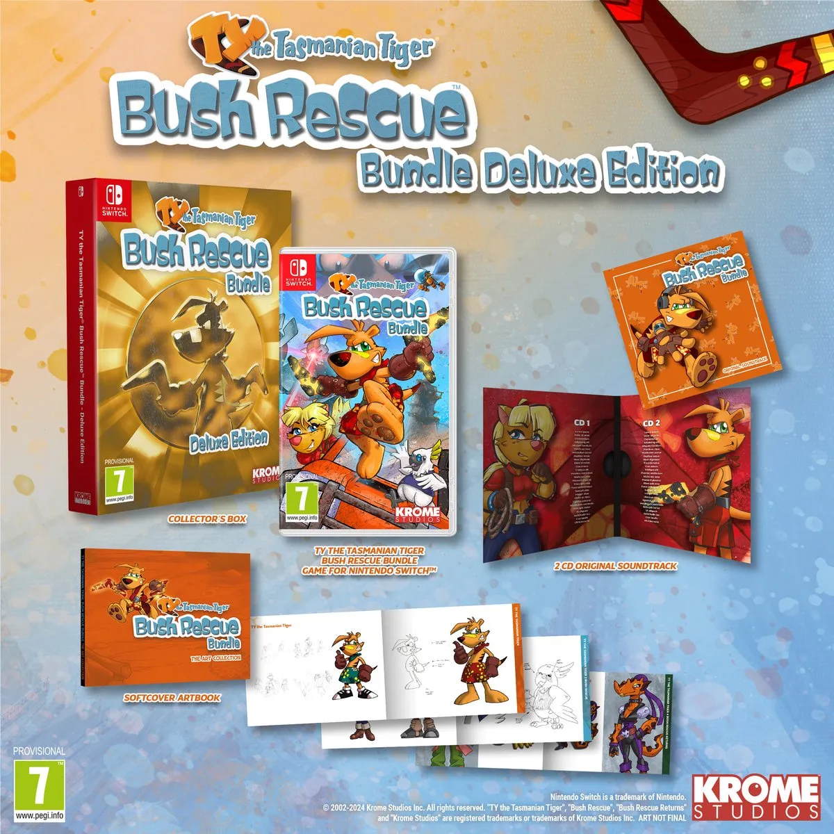 Mindscape TY the Tasmanian Tiger Bush Rescue Bundle - Switch