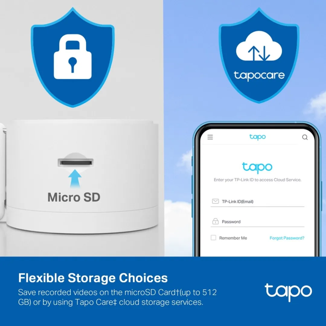 TP-Link Tapo C125 Beveiligingscamera 2K Wit