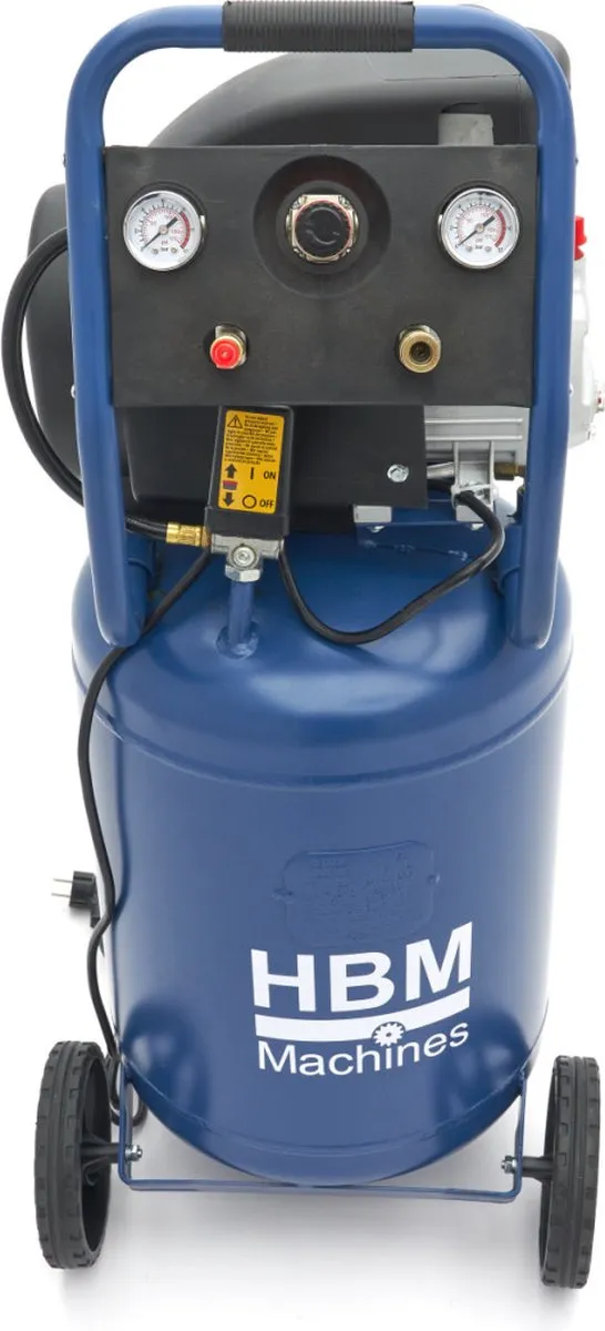 HBM H134090 Zuigercompressor 50L - 196L/min 1800W