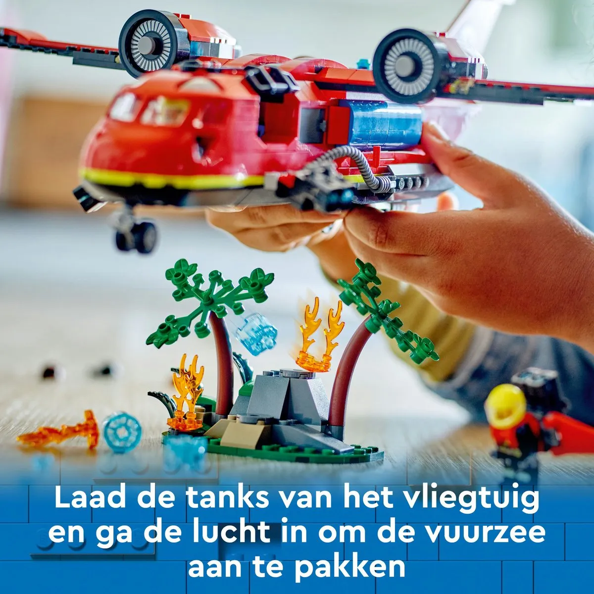 LEGO City Brandweervliegtuig 60413 - 478 Stukken