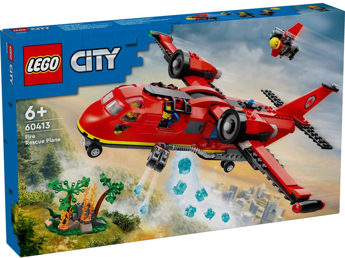 LEGO City Brandweervliegtuig - 60413