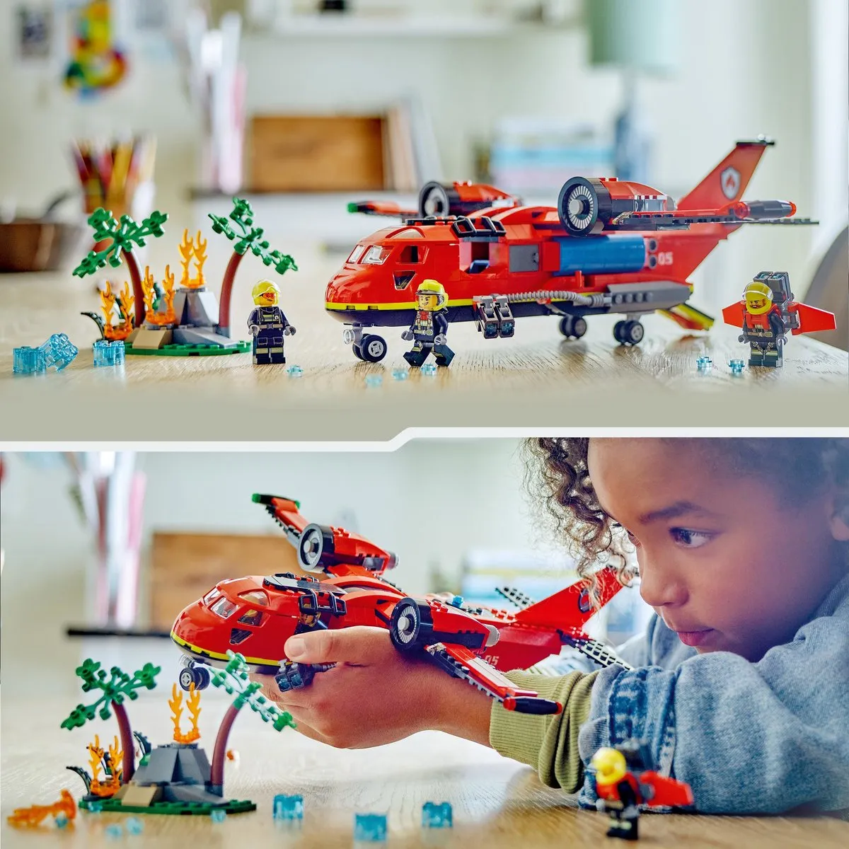 LEGO City Brandweervliegtuig 60413 - 478 Stukken