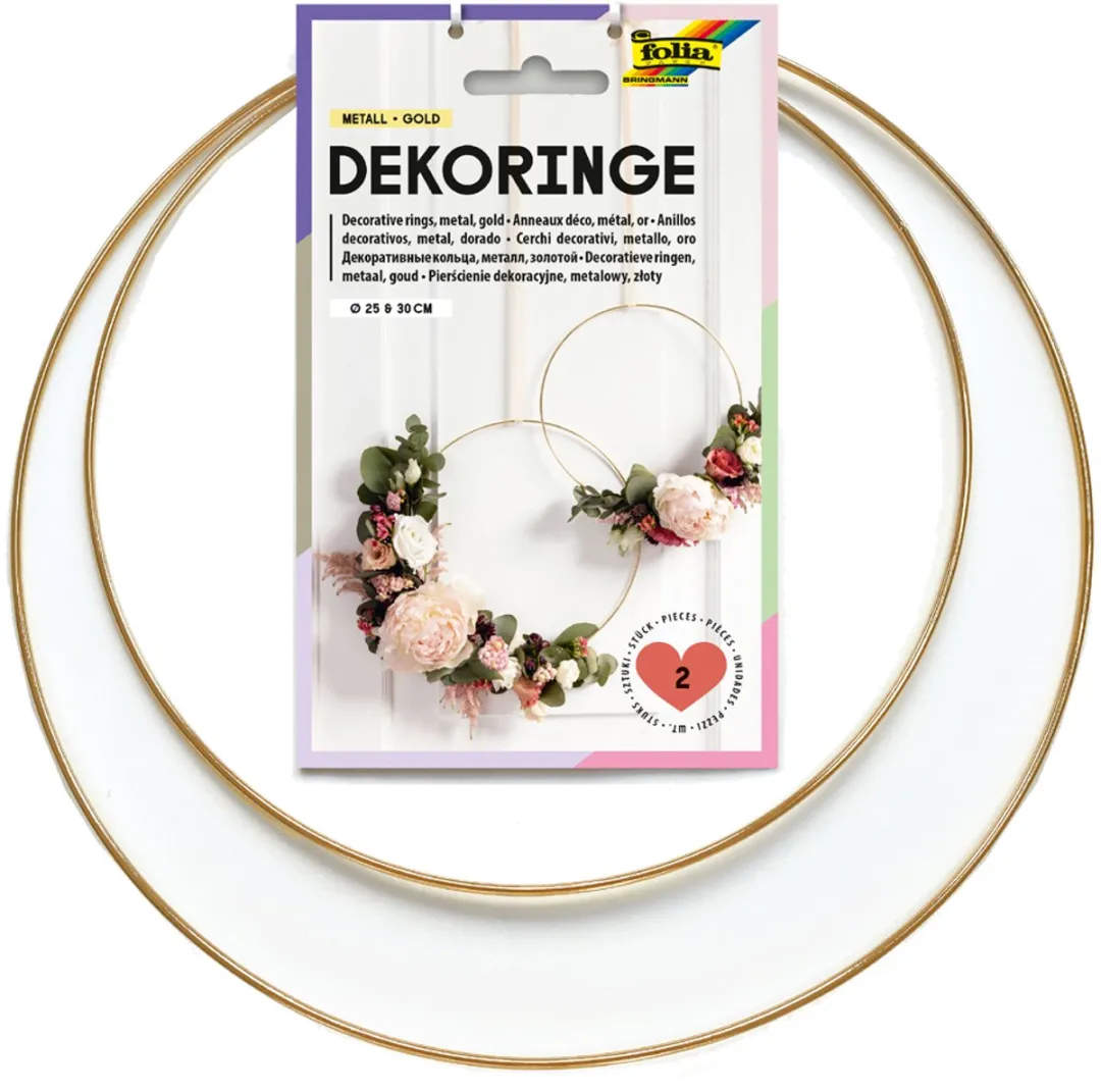 Folia Metalen Decoratieringen