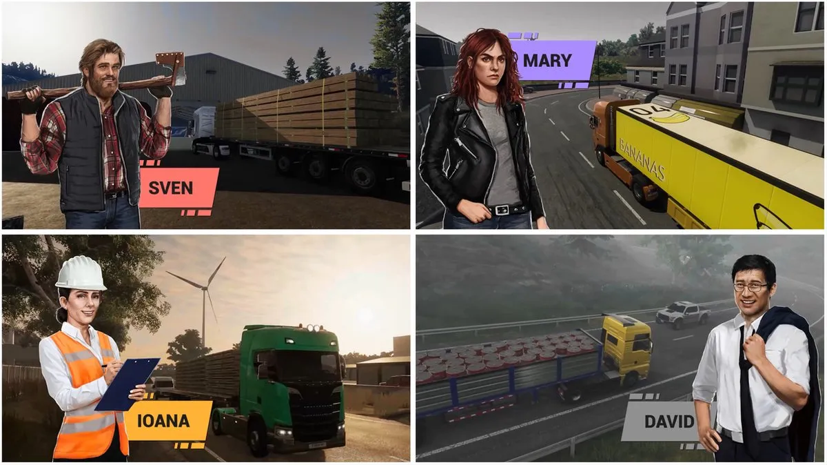 Mindscape Truck Driver Switch