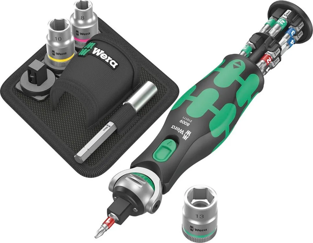 Wera Zyklop Pocket 2 Bitschroevendraaier 1/4 3/8