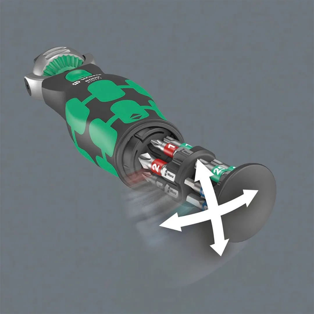 Wera Zyklop Pocket 2 Bitschroevendraaier 1/4 3/8