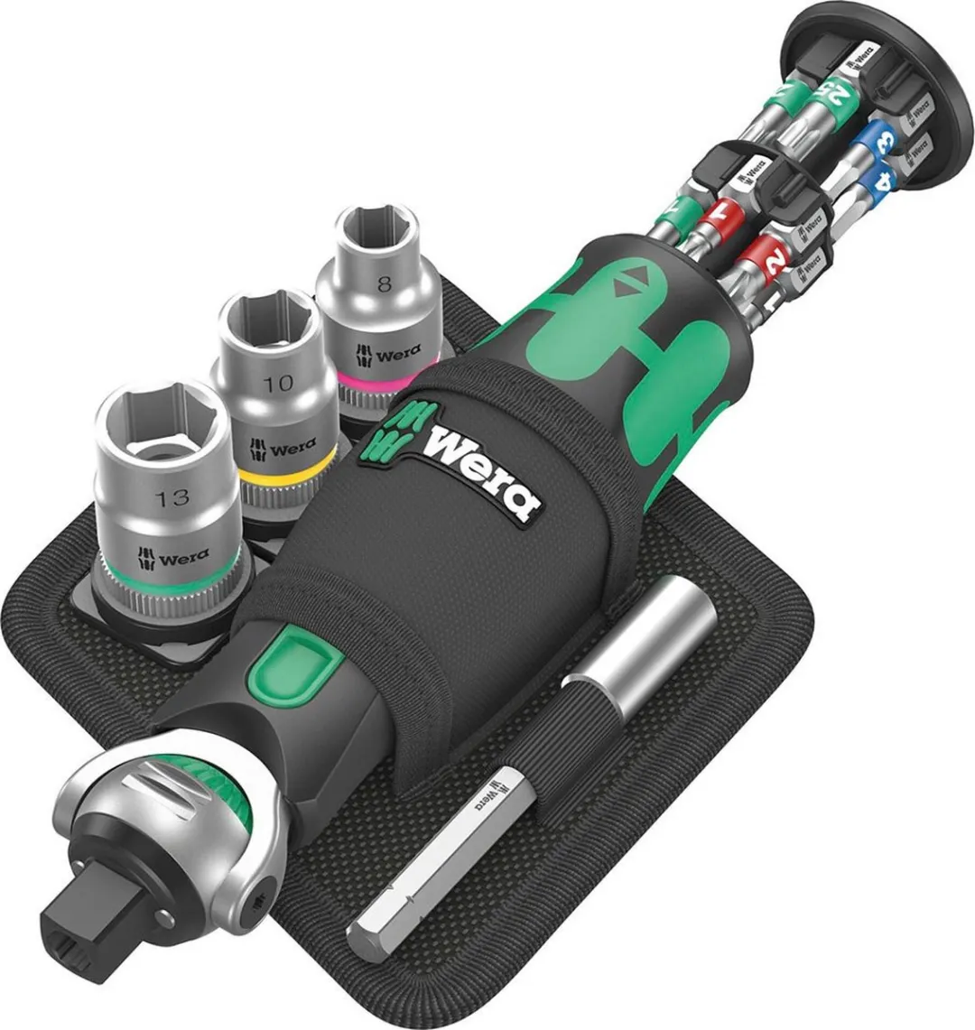 Wera Zyklop Pocket 2 Bitschroevendraaier 1/4 3/8