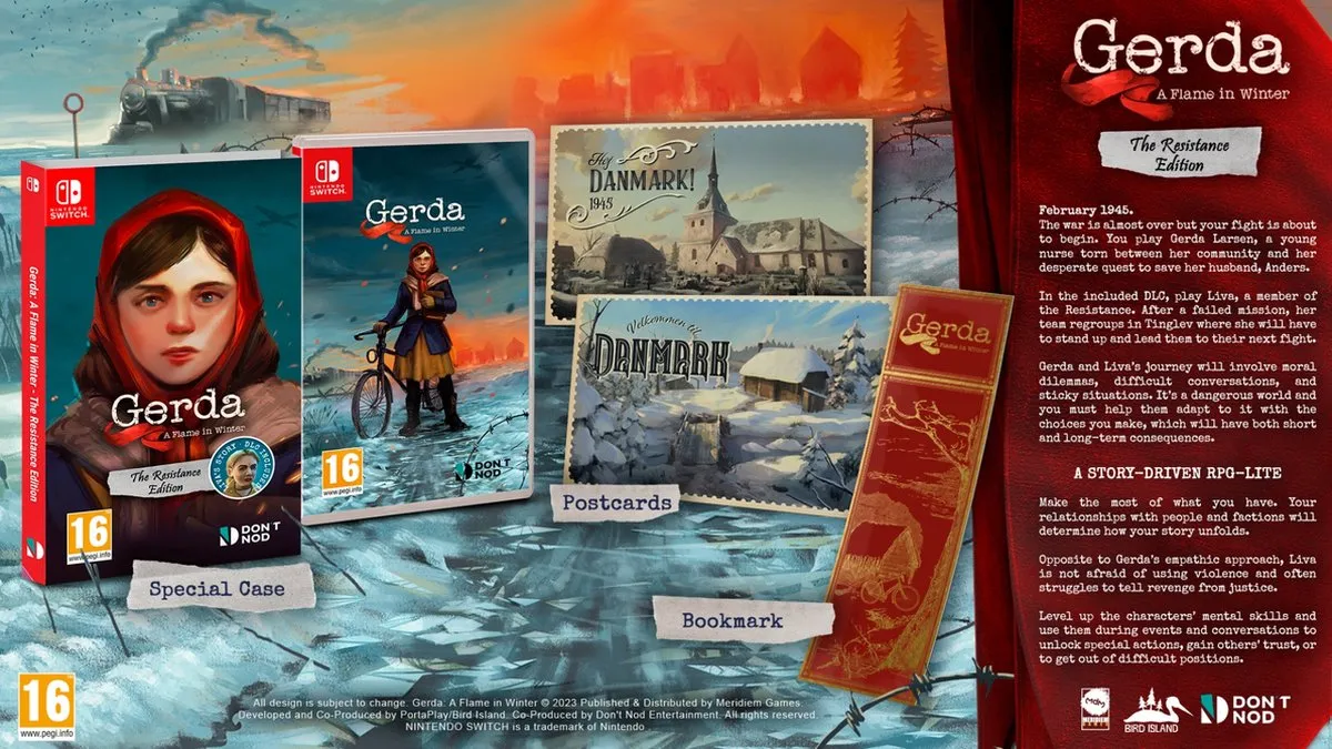 Mindscape Gerda: A Flame In Winter Resistance Edition - Switch - afbeelding 6 van 6