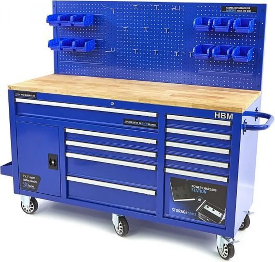 HBM Gereedschapswagen 158cm