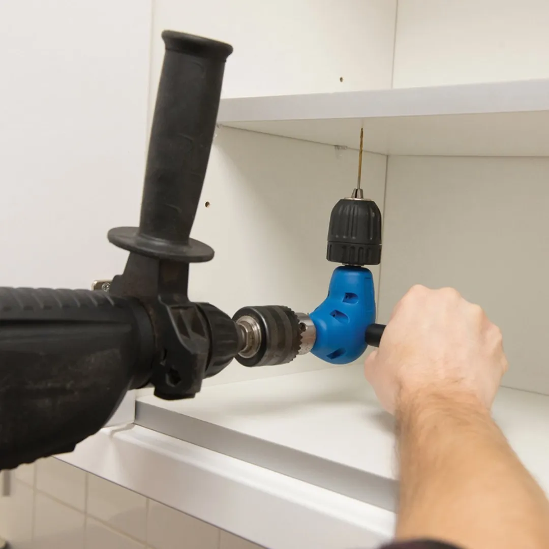 Silverline Rechte Hoek Spankop 10mm - Sleutelloos