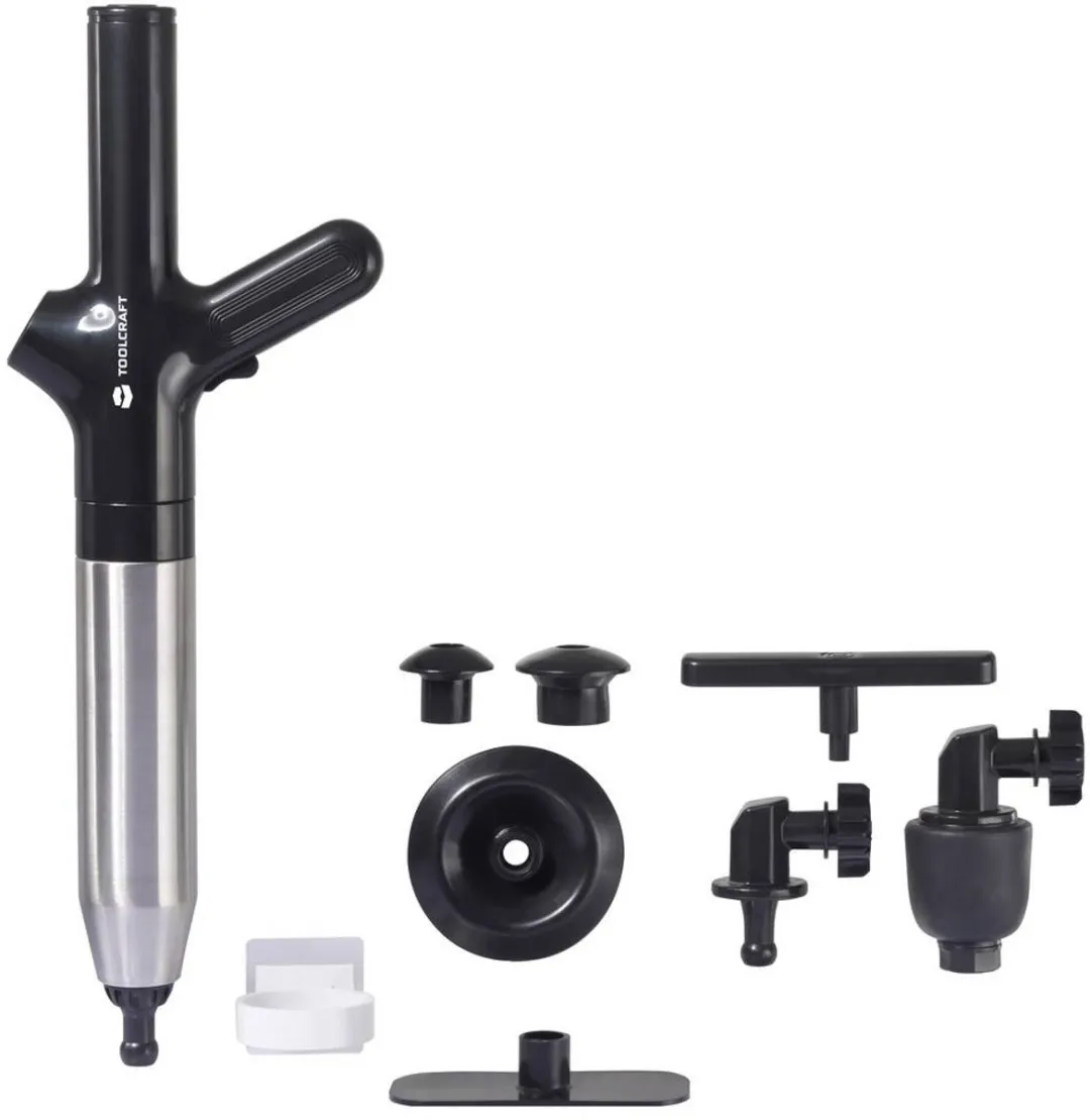 TOOLCRAFT WC-Ontstopper Kleurloos