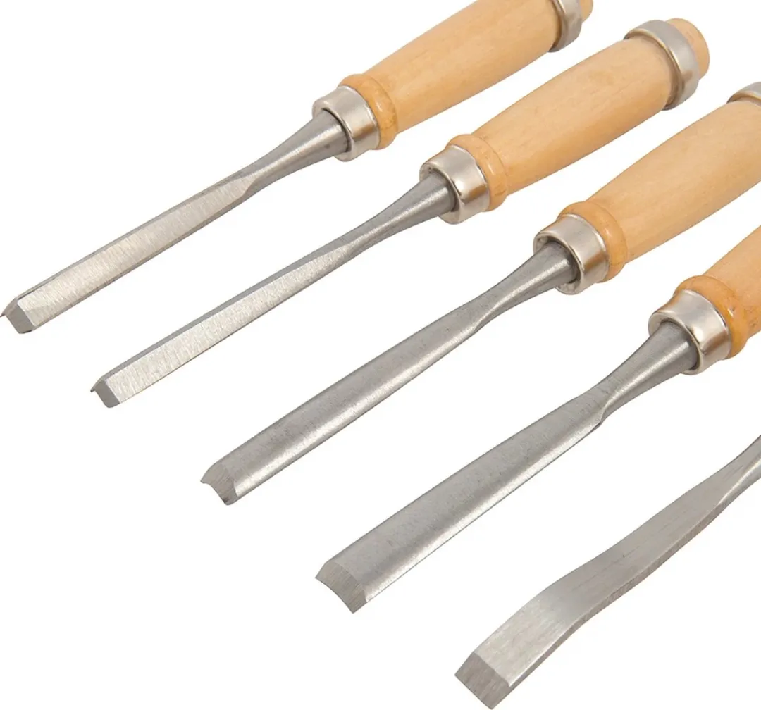 Silverline 250241 Houtsnijbeitel Set 12-delig - 200mm