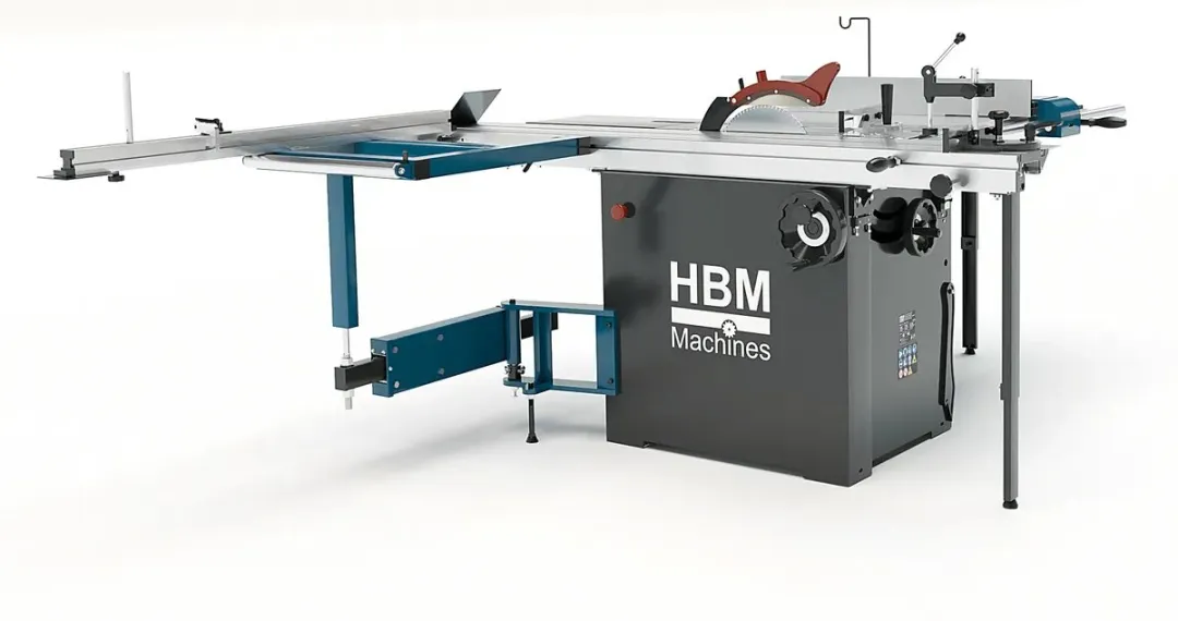 HBM Machines Paneelzaag Cirkelzaagtafel Deluxe 3000W