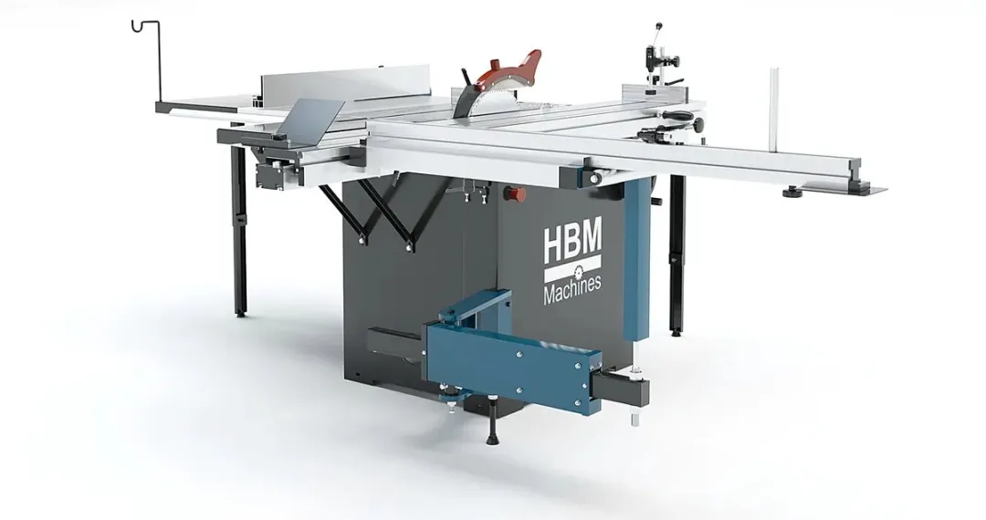 HBM Machines Paneelzaag Cirkelzaagtafel Deluxe 3000W