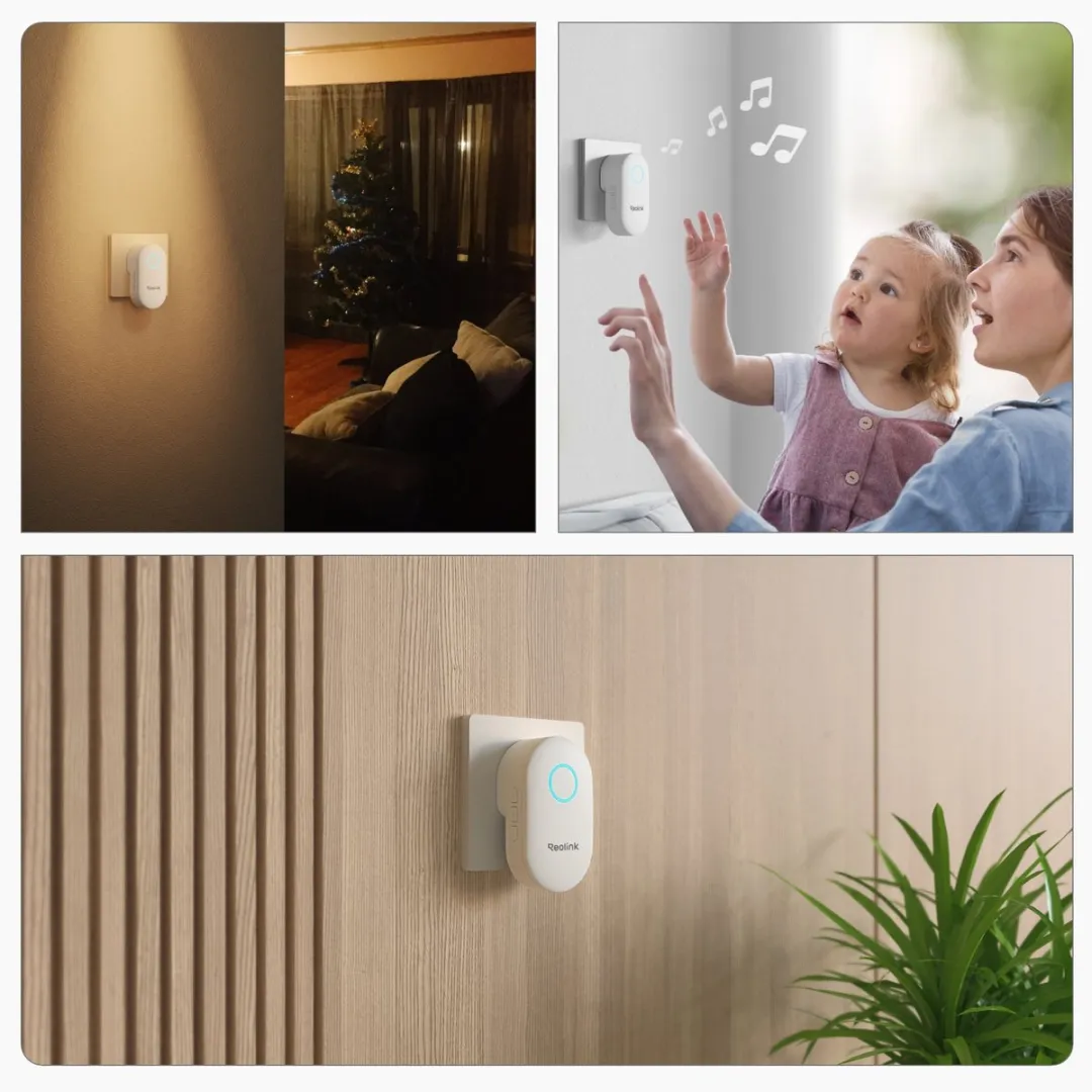 Reolink Chime - 1 Ontvanger - 10 Melodieën - Wit