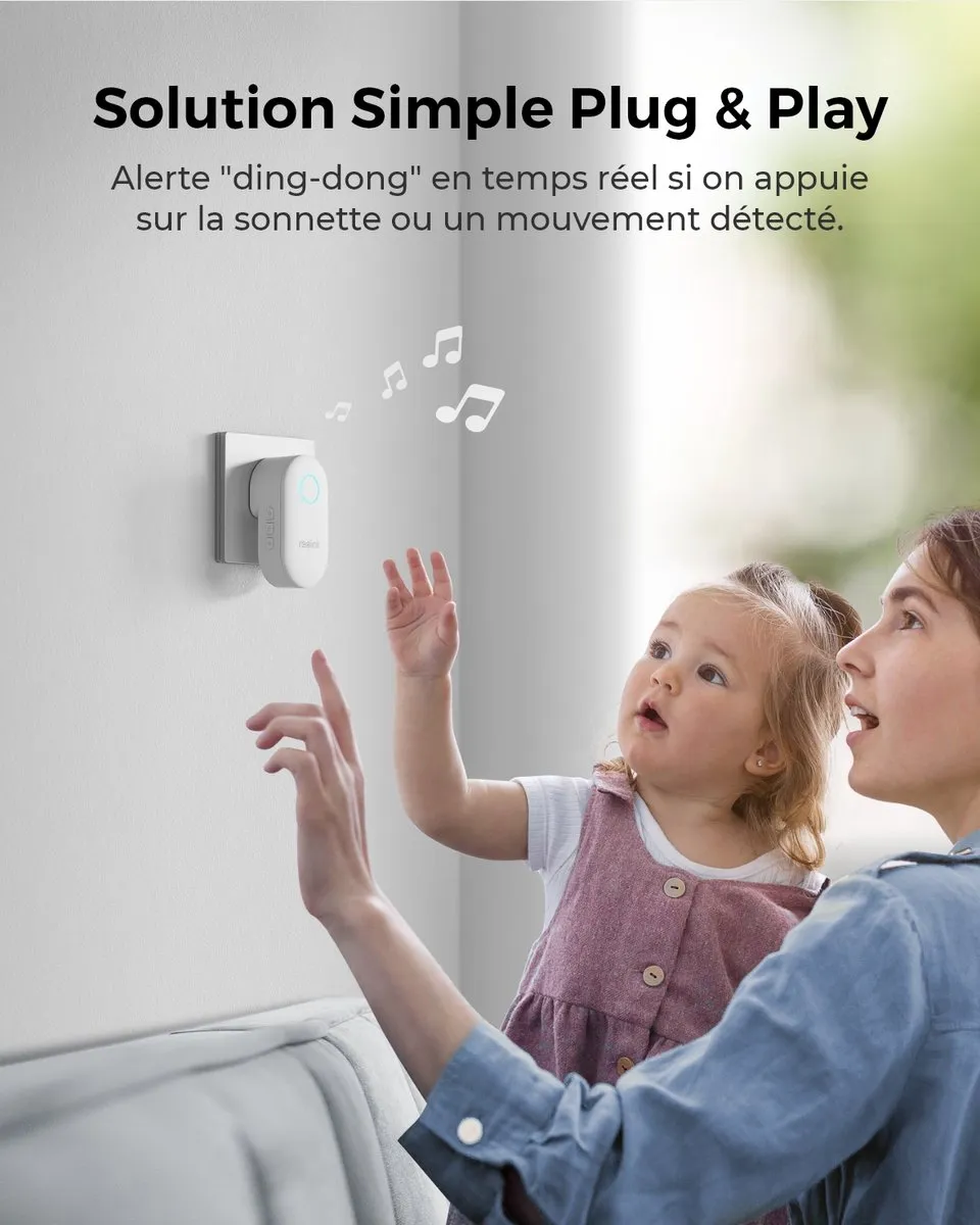 Reolink Chime - 1 Ontvanger - 10 Melodieën - Wit