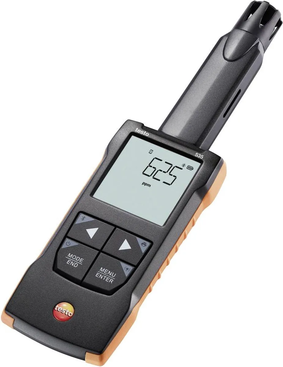 Testo 535 CO₂-meter - 0-10000 ppm - 3x AA