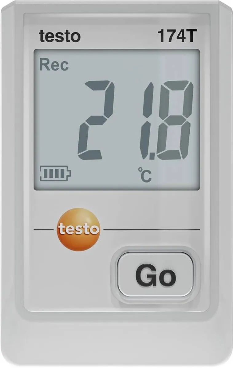 Testo 174 T Temperatuur Datalogger -30 tot 70°C