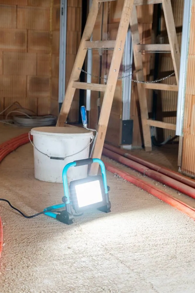 Eglo Avelar LED Werklamp 52W - Zwart/Turquoise