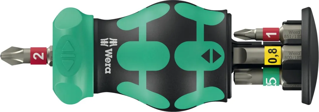 Wera Kompakt Stubby Magazin RA 1 2025 Universeel Bitset
