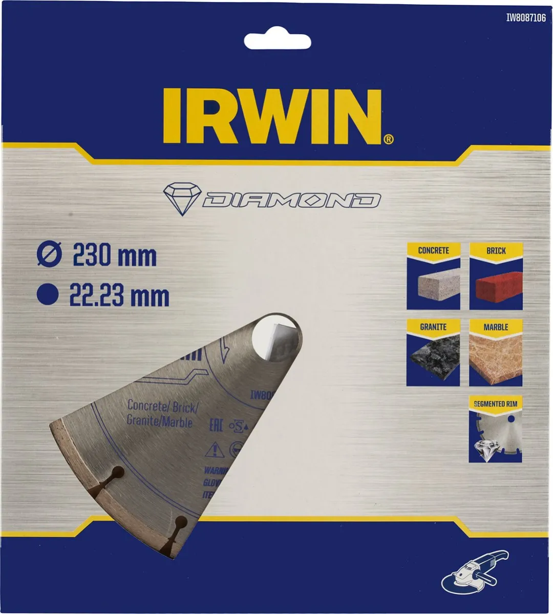 Irwin Diamantzaagblad Ø230mm