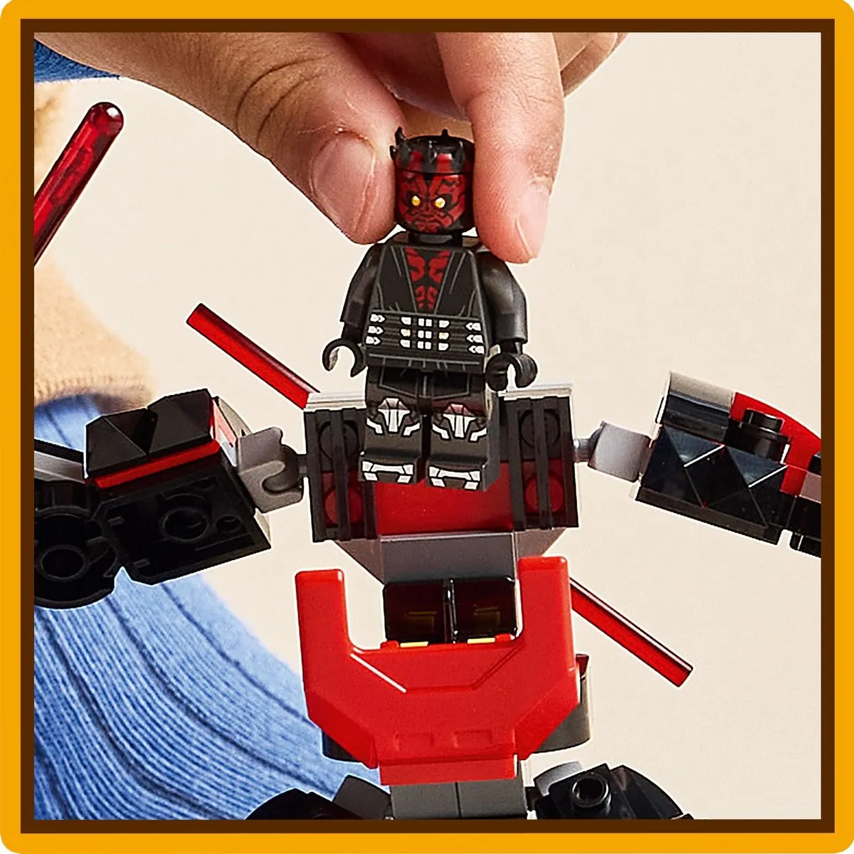 LEGO Star Wars Darth Maul Mecha 75411 - 143 Stukken - Multicolor