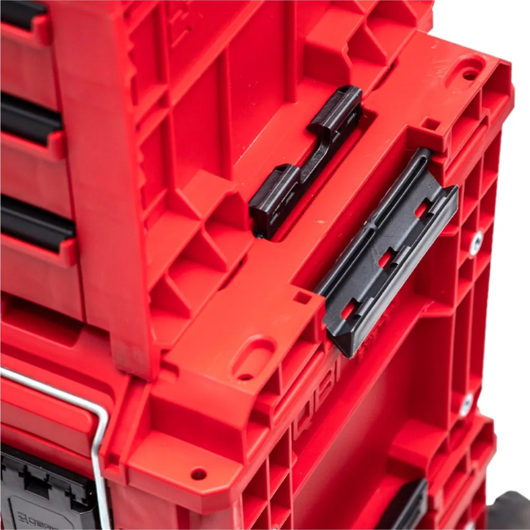 Toolbrothers RHINO XL ULTRA Vario+ Gereedschapskoffer - Rood/Zwart - afbeelding 3 van 6