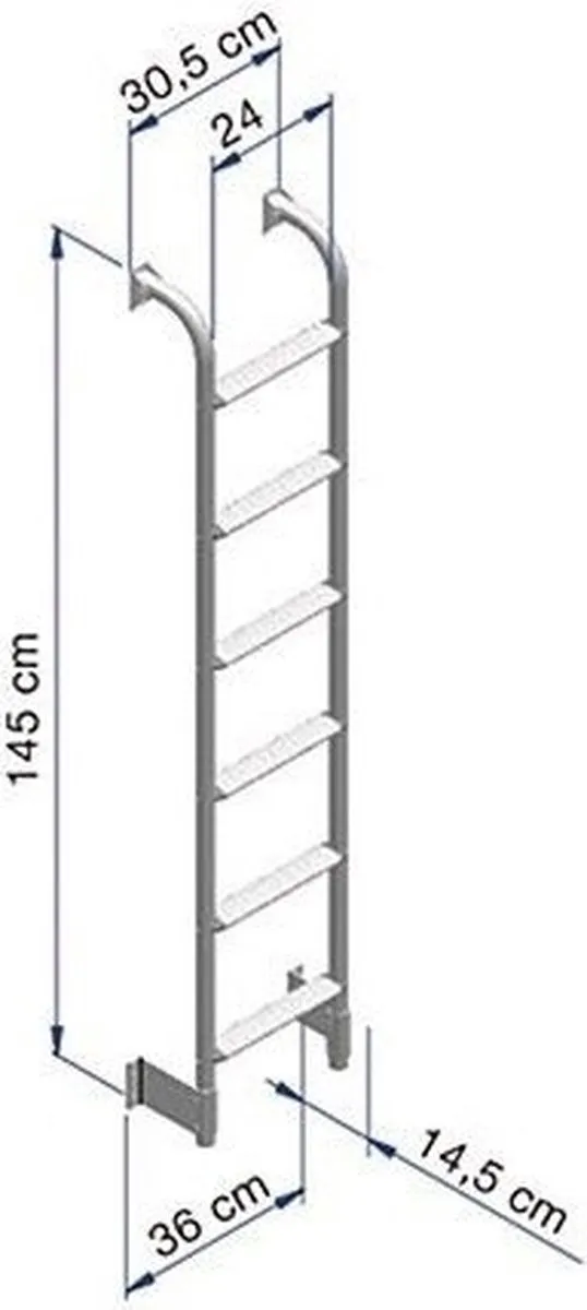 Thule Ladder Single 6 Treden