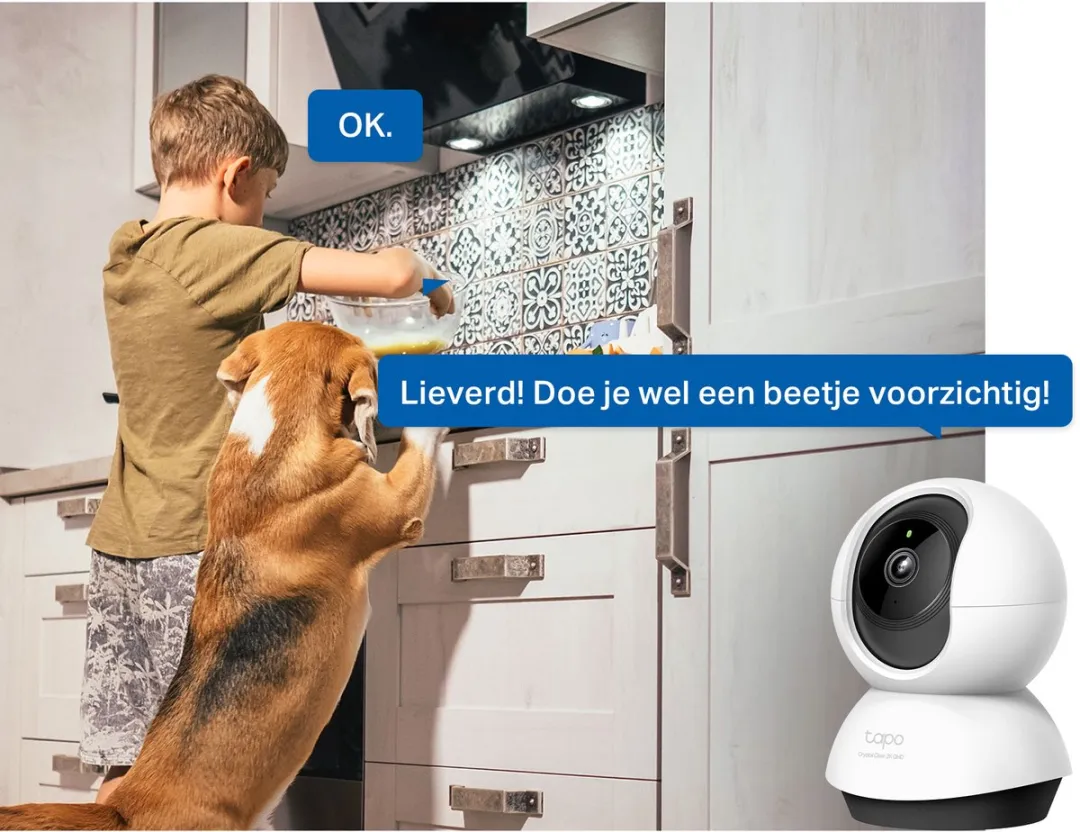 TP-Link Tapo C230 Beveiligingscamera - 3K Wit