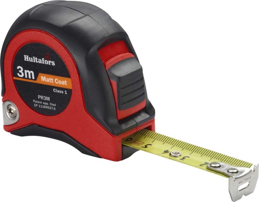 Hultafors PR 3M Rolmaat 3m x 19mm - Geel