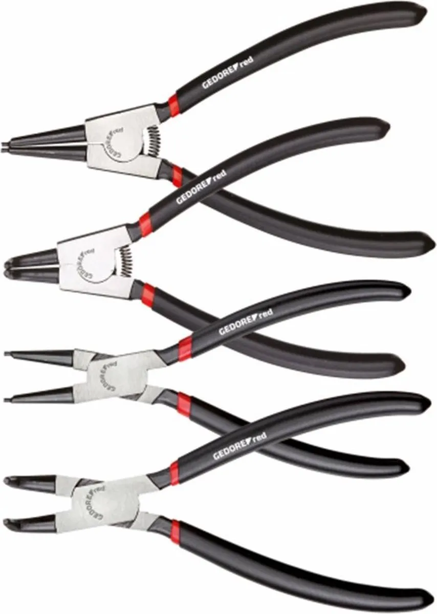 Gedore RED R28002004 Borgringtangenset 4-delig