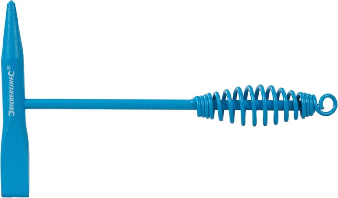 Silverline Lashamer 250mm - Roestbestendig - Blauw