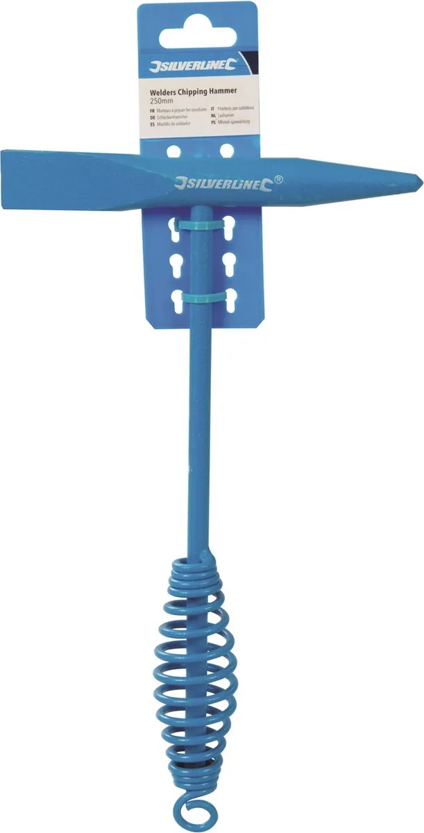 Silverline Lashamer 250mm - Roestbestendig - Blauw