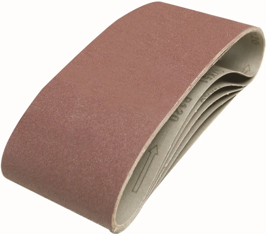 Silverline Schuurbanden 100x610mm Korrel 80 - 5 Stuks - afbeelding 6 van 6